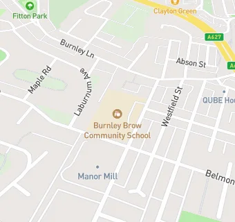 map for Burnley Brow Community School