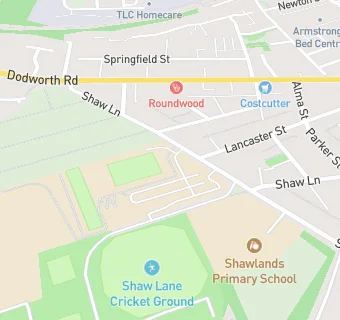 map for Holgate School Sports College