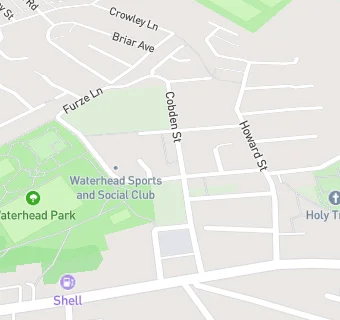 map for Waterhead Sports & Social Club