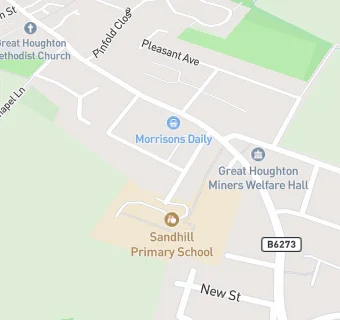 map for Sandhill Primary School - Kitchen