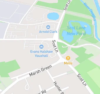 map for Scot Lane Service Station