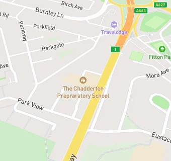 map for The Chadderton Prepraratory School