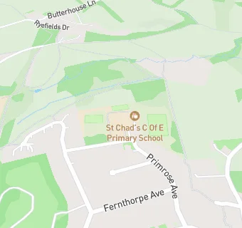 map for St Chad's CofE Primary School