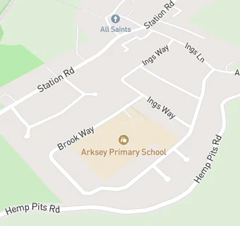 map for Arksey Primary School