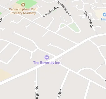 map for Beverley Inn