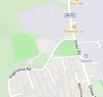 map for St Annes Rugby League Club