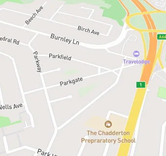 map for Yasir Newsagents (Burnley Lane PO)