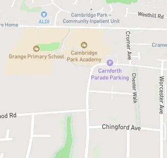 map for Carnforth School