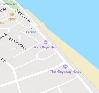 map for Kings Royal Hotel