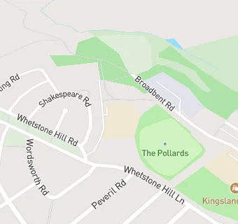 map for St. Theresa's RC Primary School