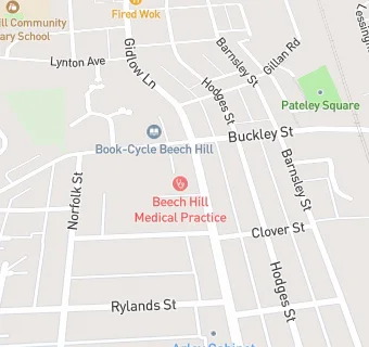 map for Beech Hill Medical Practice