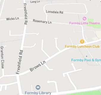 map for Abbeyfield Brows Lodge & Milverton