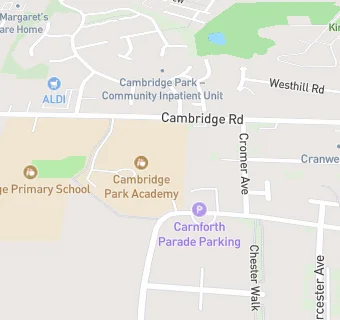 map for Cambridge Park Academy