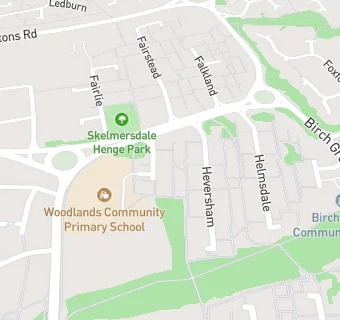 map for Clough Fold Primary School