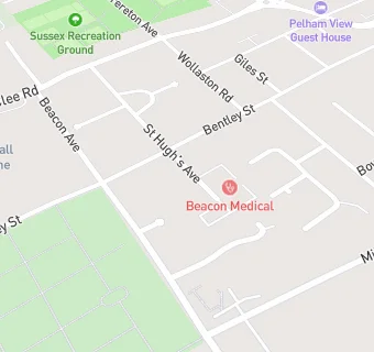 map for Beacon Medical