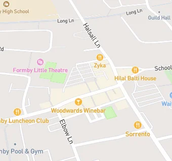 map for Chapel Lane Surgery