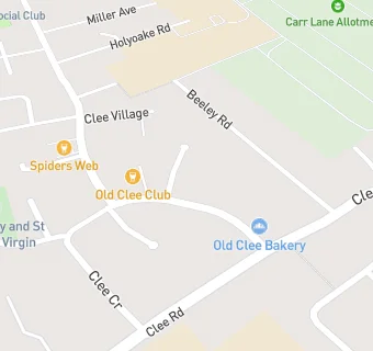 map for Old Clee Club