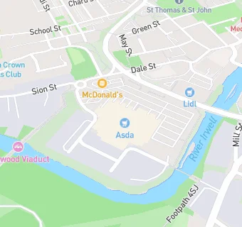 map for Asda Pharmacy