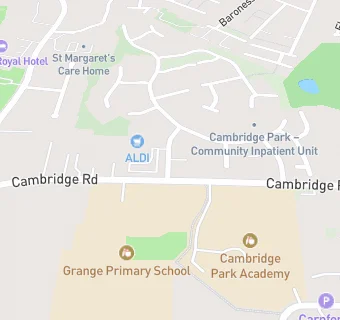 map for Aldi