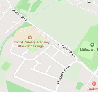 map for Priory School and Sports College