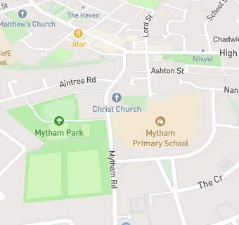 map for Kids Planet Little Lever Out of School Club