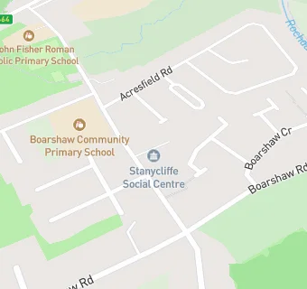 map for Boarshaw Private Day Nursery