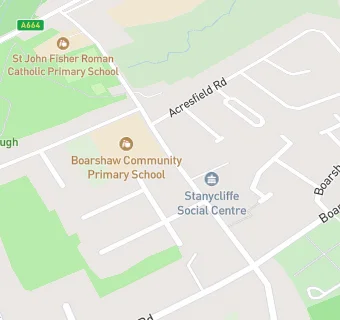 map for St. John Fisher RC Primary School