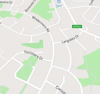 map for Windermere Surgery