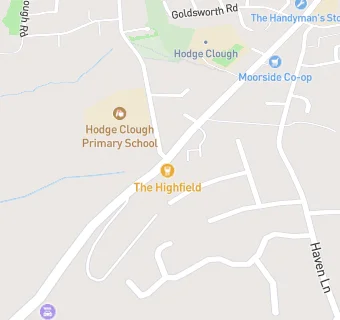 map for Highfield Inn