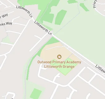 map for Outwood Primary Academy Littleworth Grange