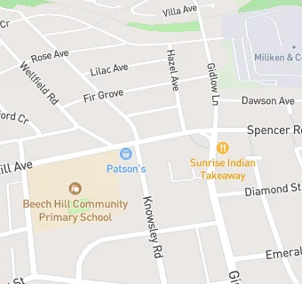 map for Patsons Supermarket