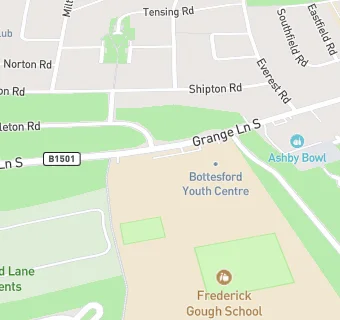 map for Frederick Gough School