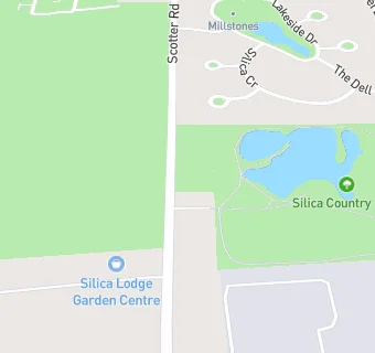 map for Silica Lodge Garden Centre