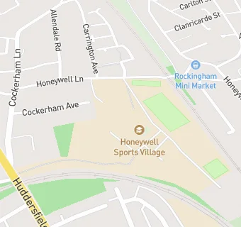 map for Sports Village at Honeywell