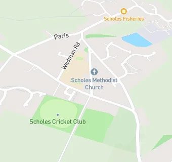 map for Scholes Methodist Church