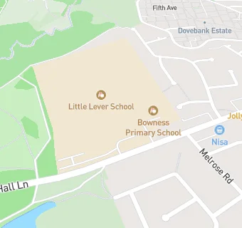 map for Bowness C P School