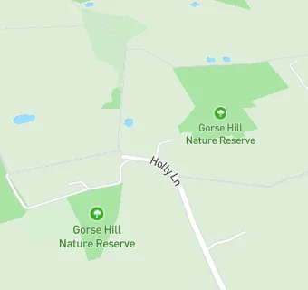 map for Gorse Hill Nature Reserve