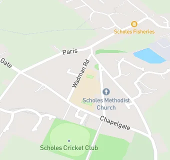 map for Scholes (Holmfirth) J & I School