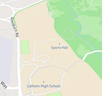 map for St Thoma's the Apostle RC High School