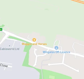 map for Wingates Off Licence