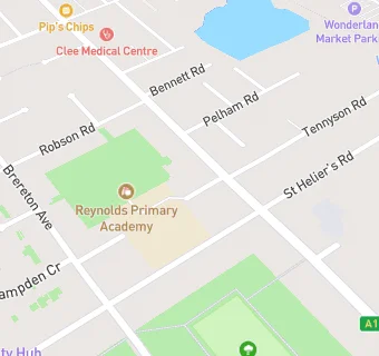 map for Reynolds Primary Academy