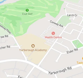 map for Yarborough Junior School