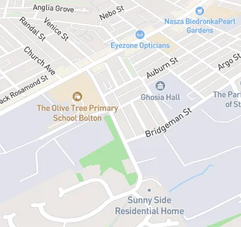 map for Olive Garden