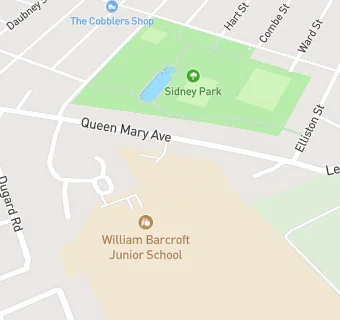 map for Queen Mary Avenue Infant School