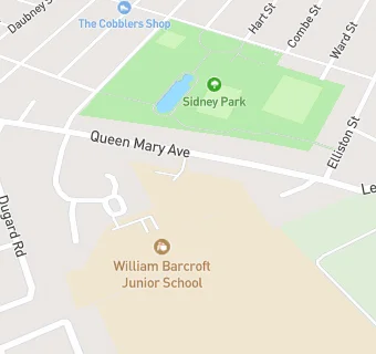 map for Chartwells at Queen Mary Avenue Infant & Junior School