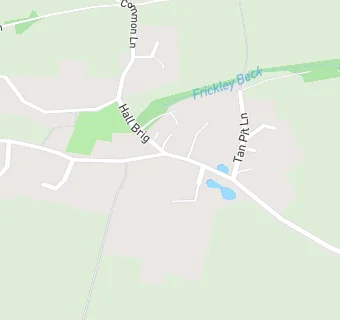 map for Clayton Village Hall