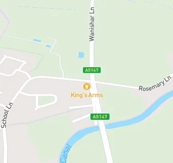 map for Kings Arms Hotel