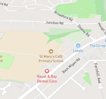 map for St Mary's CofE Primary School, Deane