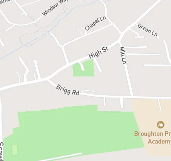 map for Broughton Primary School