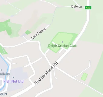 map for Delph & Dobcross Cricket & Bowling Club